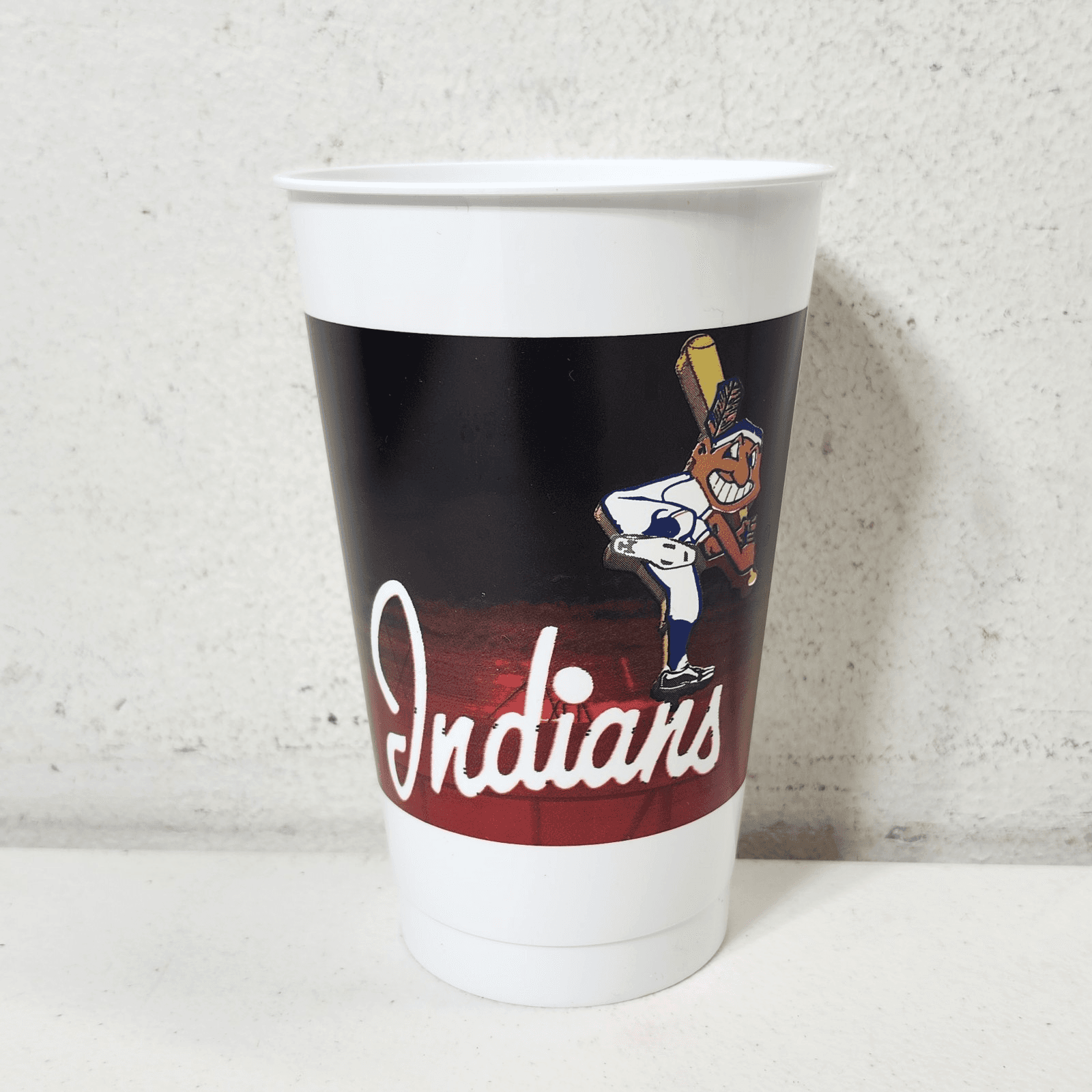 Vintage Cleveland Indians Drink Cup MLB Baseball 1993 - Thumbnail 2