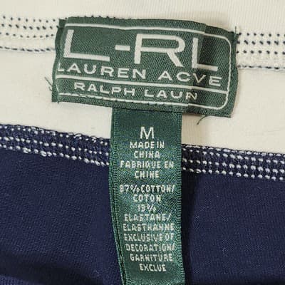 Ralph Lauren Active Women’s M Navy Blue Leggings Mid Rise Pull On LRL - Thumbnail 7
