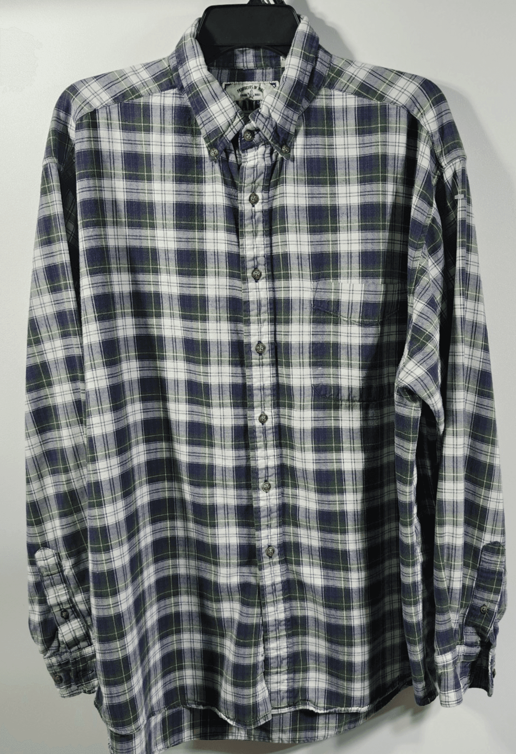 American Eagle Men’s XL Multicolor Plaid Long Sleeve Button Up Flannel - Thumbnail 5