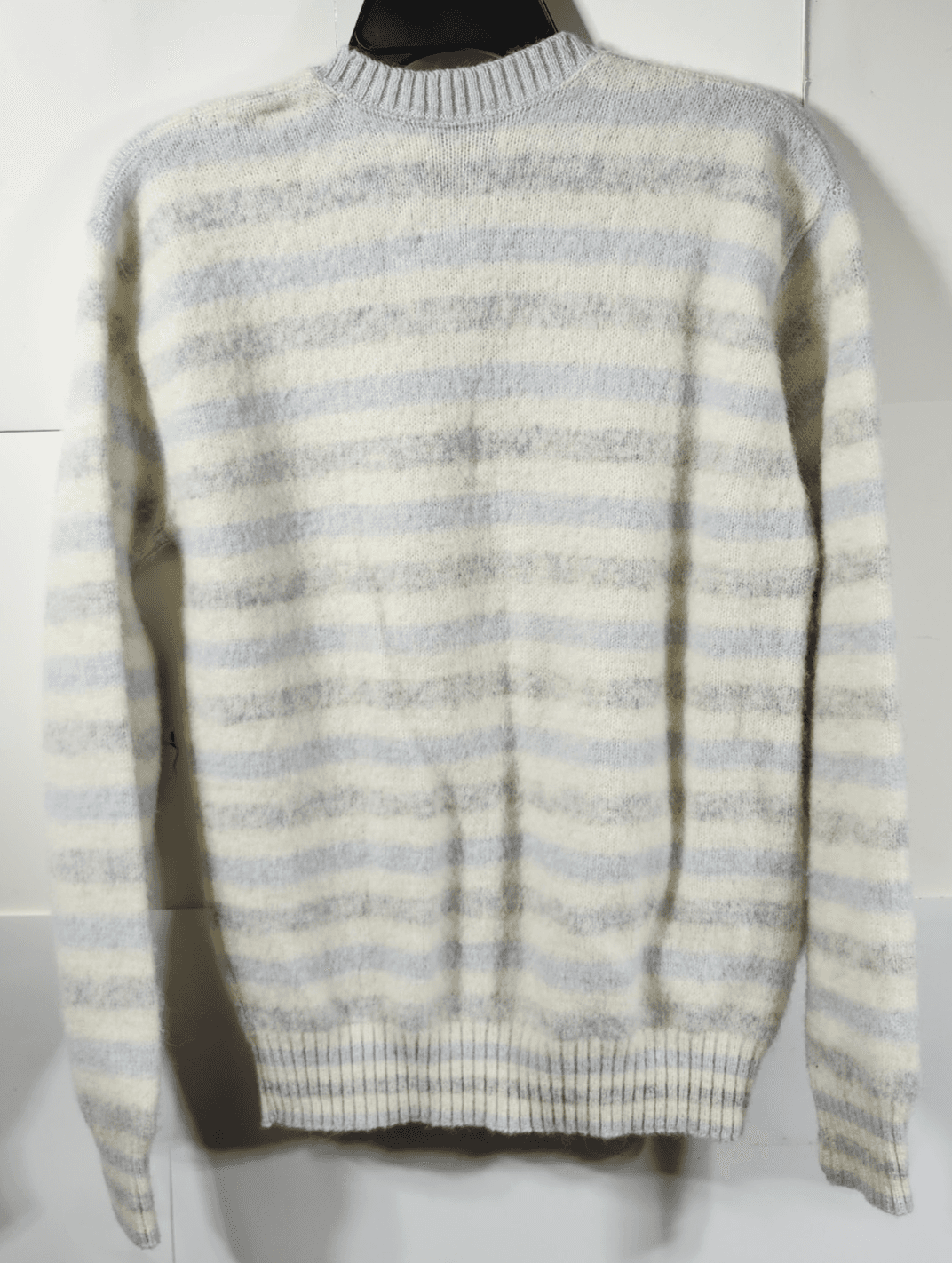 Robert Bruce Sweater Women's XL Wool Knit USA Made Vintage Long Sleeve Striped - Thumbnail 6