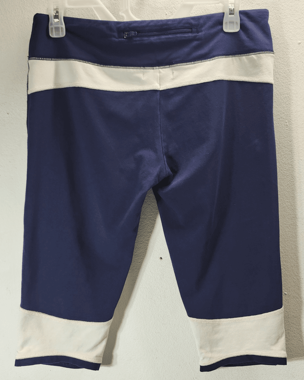Ralph Lauren Active Women’s M Navy Blue Leggings Mid Rise Pull On LRL - Thumbnail 4