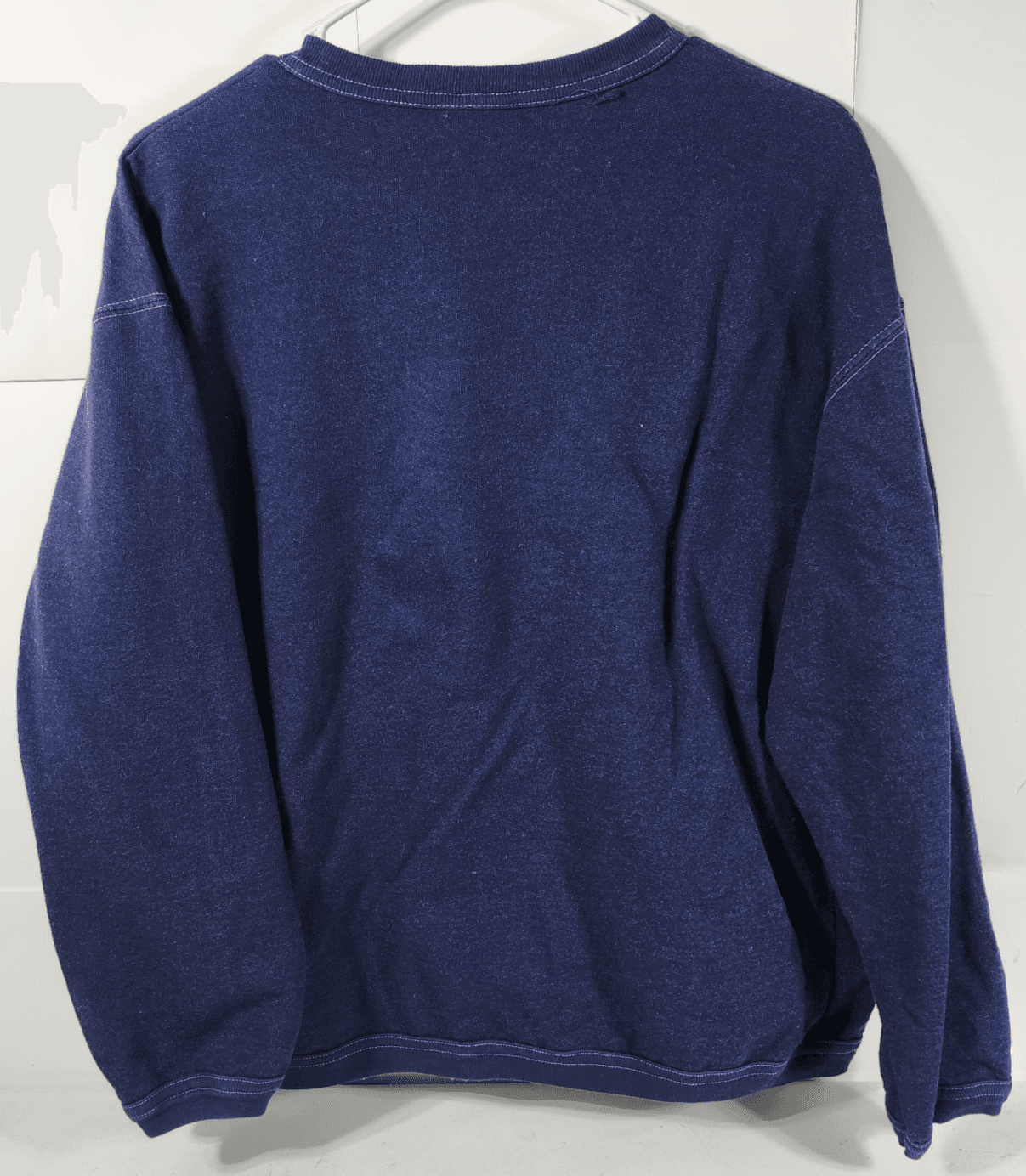 Vintage Silver Wear Blue Long Sleeve Sweatshirt Size Large Made In USA - Thumbnail 4