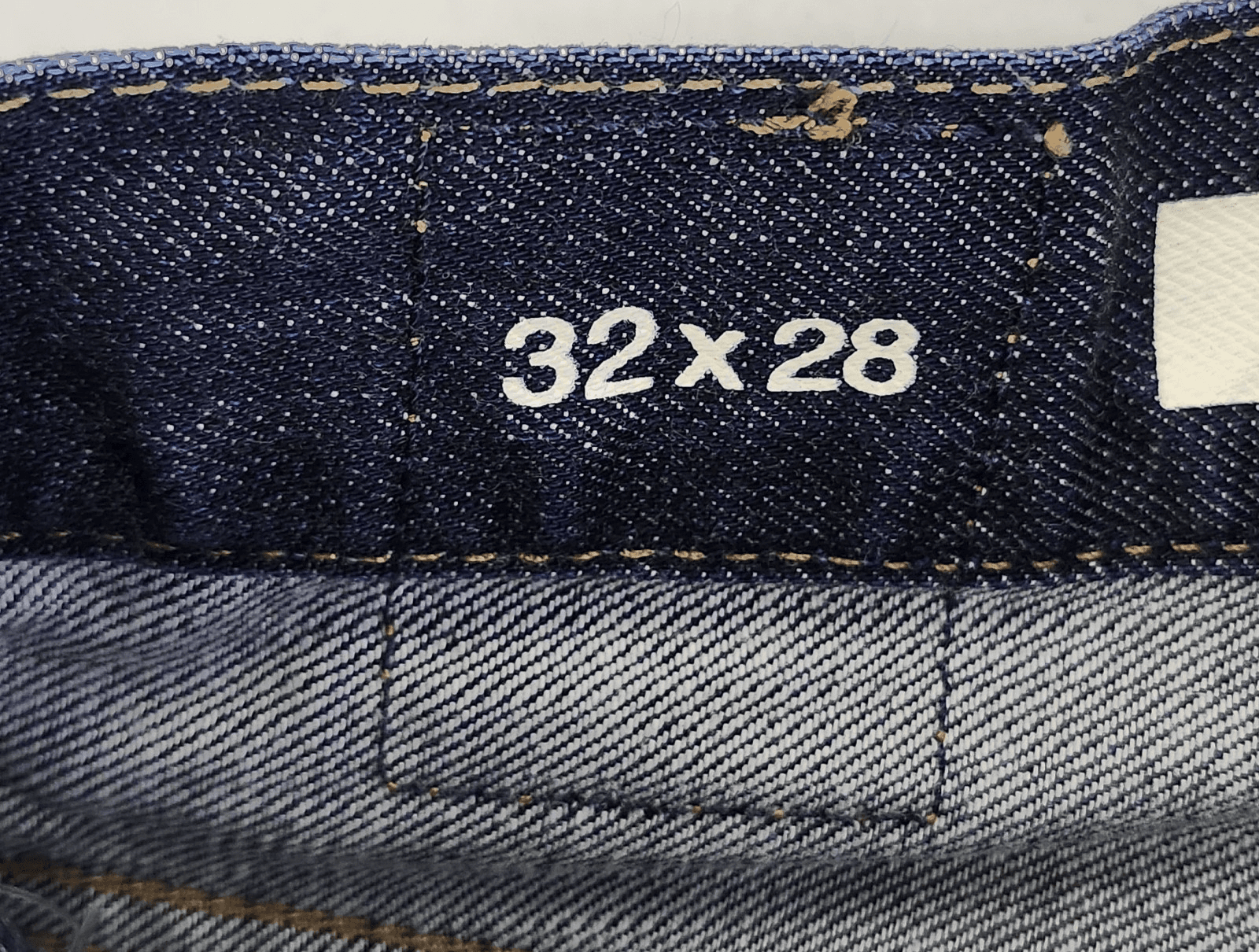 Gap 1969 Jeans Men's 32x28 Blue Denim Straight Leg Button Fly - Thumbnail 8