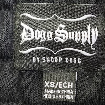 Dogg Supply Snoop Jogger Sweatpants Men's XS Black Red Streetwear NEW - Thumbnail 8