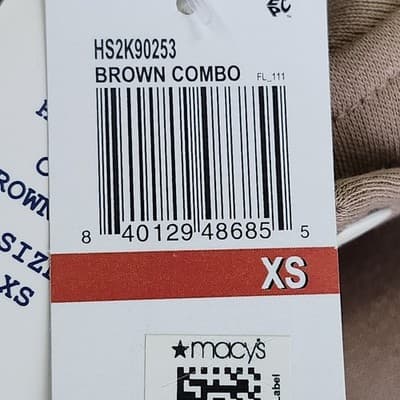 Hippie Rose Women's XS Letterman Jacket Brown Beige Button Up Long Sleeve NEW - Thumbnail 8