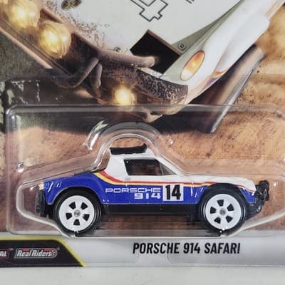 Hot Wheels Premium Thrill Climbers Porsche 914 Safari Car 1/64 Toy Vehicle NEW - Thumbnail 2