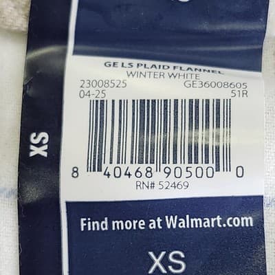George Men's XS Flannel Button Up Shirt Long Sleeve Plaid NEW - Thumbnail 7