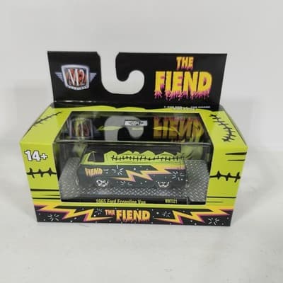 M2 Machines 1965 Ford Econoline Van The Fiend Halloween Series Toy Vehicle NEW - Thumbnail 2