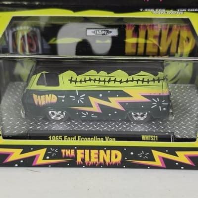 M2 Machines 1965 Ford Econoline Van The Fiend Halloween Series Toy Vehicle NEW - Thumbnail 3