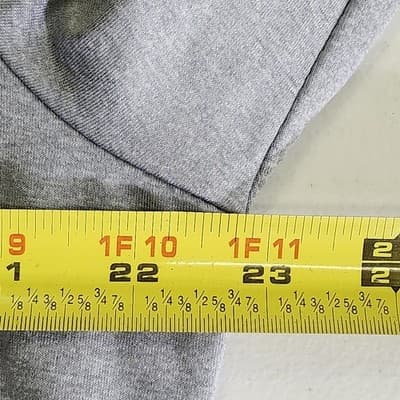 Reebok Men's L Hooded Sweatshirt Active Fleece Jersey Hoodie Gray - Thumbnail 2