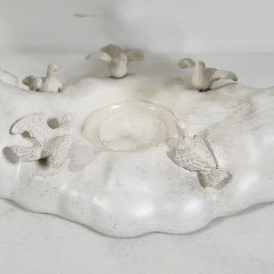 Yankee Candle Double Angel Tealight Holder Home Decor Statue Figurine - Thumbnail 3