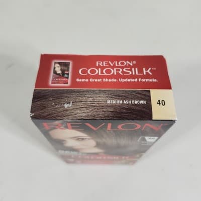 Revlon Colorsilk Hair Color 40 Medium Ash Brown NEW - Thumbnail 5