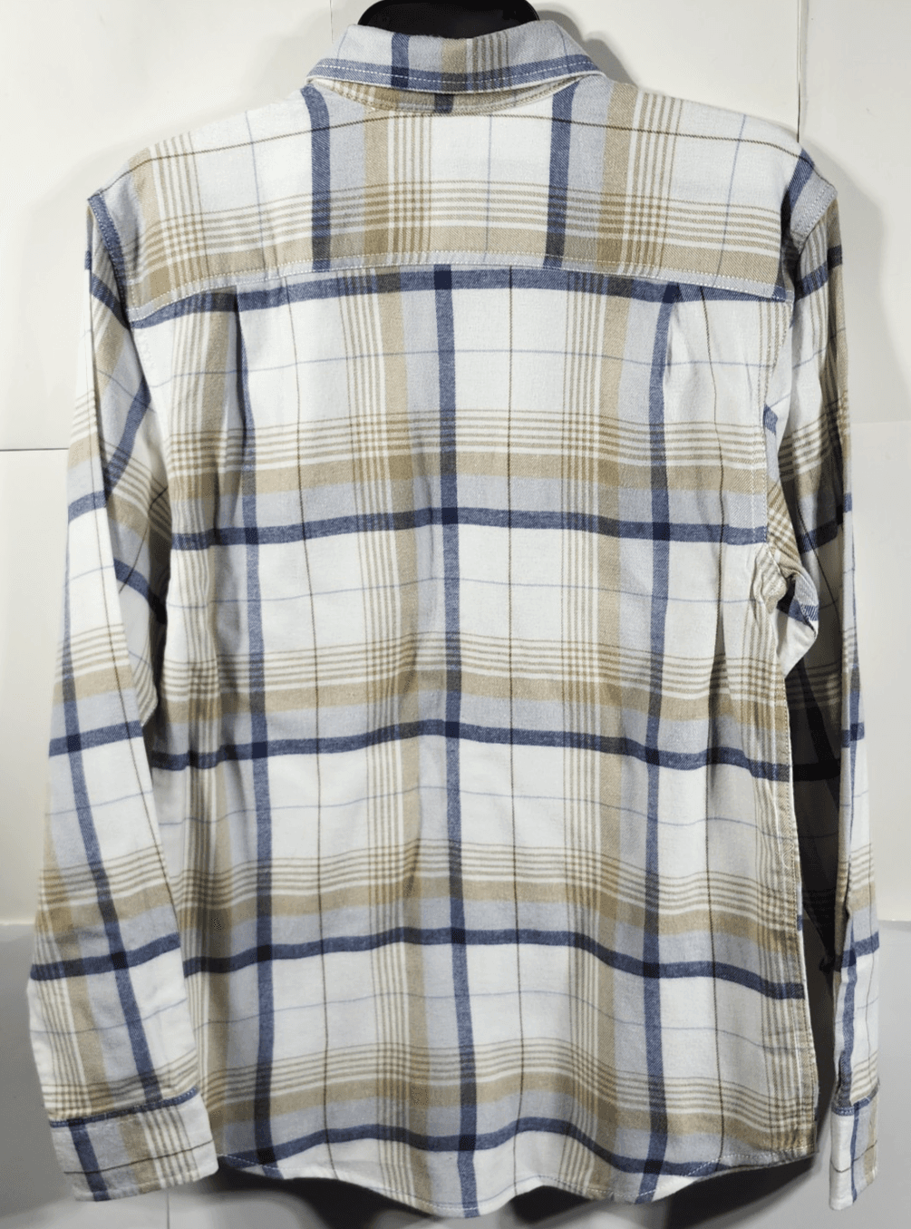 George Men's XS Flannel Button Up Shirt Long Sleeve Plaid NEW - Thumbnail 4