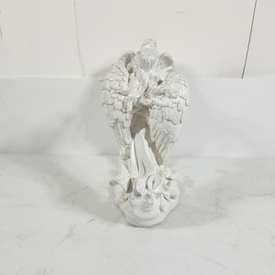Yankee Candle Double Angel Tealight Holder Home Decor Statue Figurine - Thumbnail 6