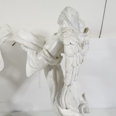 Yankee Candle Double Angel Tealight Holder Home Decor Statue Figurine - Thumbnail 5
