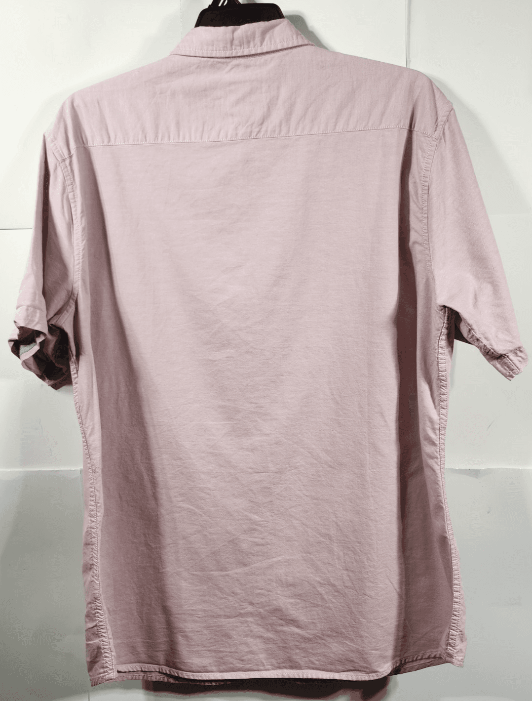 Alexander Julian Colours Men's XXL Short Sleeve Button Up Shirt Pink - Thumbnail 4