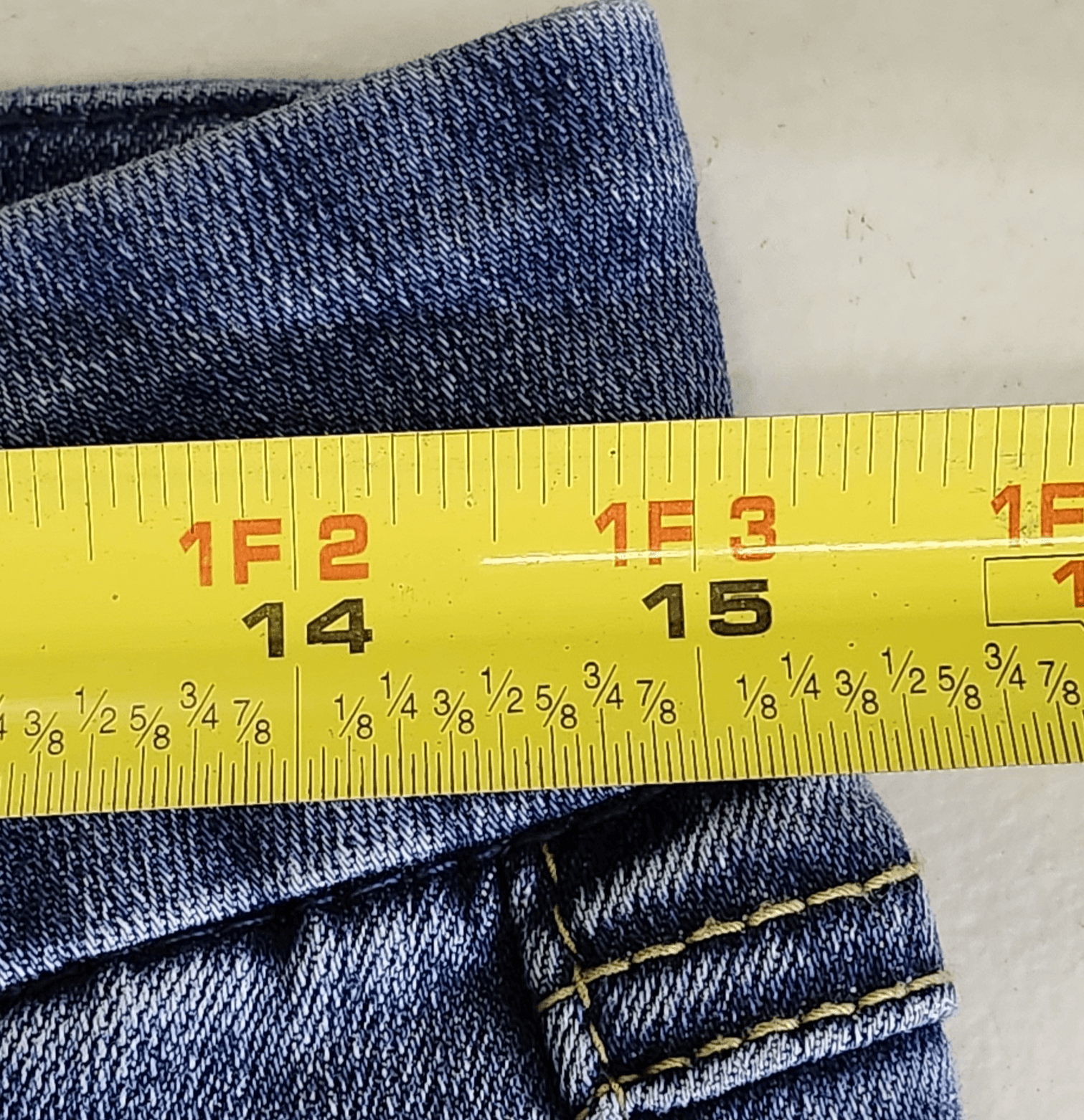 Seven7 Jeans Women's 6 Blue Denim Tummyless High Rise Skinny Stretch - Thumbnail 2