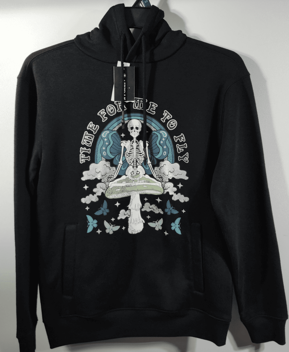 Airwalk Hoodie Men's XS Pullover Hooded Sweatshirt Graphic Grunge Skater NEW - Thumbnail 5