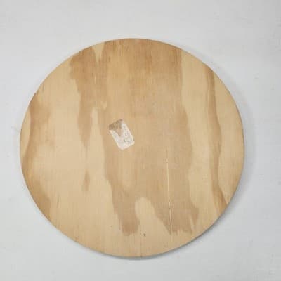 Unfinished Wood Circle 11.75" Disc Crafting Art - Thumbnail 2