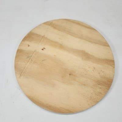 Unfinished Wood Circle 11.75" Disc Crafting Art - Thumbnail 6