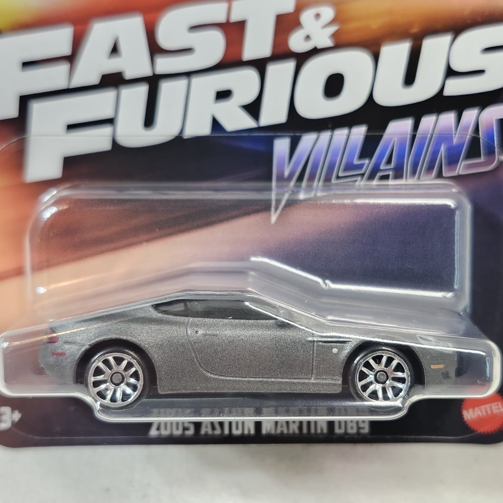 Hot Wheels Fast & Furious Villains 2005 Aston Martin DB9 1/64 Toy Vehicle NEW - Thumbnail 2