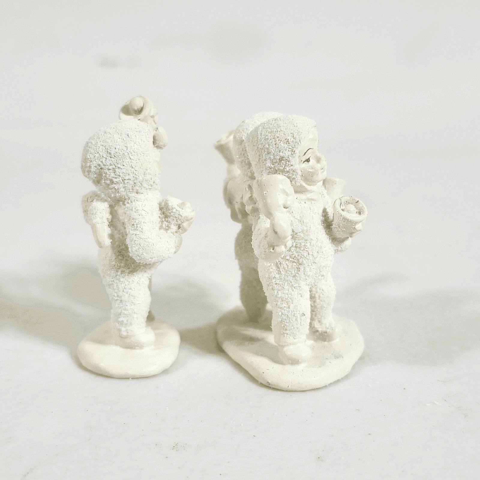 Dept 56 Snowbabies Let’s All Chime In Miniature Pewter Figurines Retired Boxed - Thumbnail 5