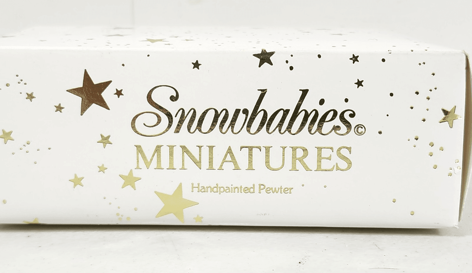 Wait For Me 4 pc Snowbabies Dept. 56 Pewter Miniatures Figurine 7641-4 in Box - Thumbnail 2
