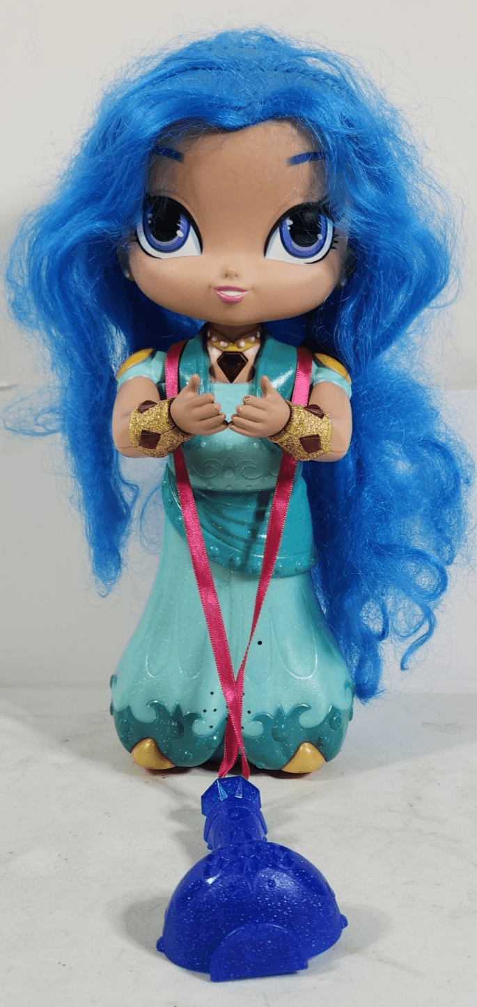 Mattel Talking Shimmer & Shine Wish & Spin Shine Genie Doll 12" - Thumbnail 2
