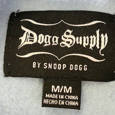 Dogg Supply Men's M Hoodie Blue Hooded Sweatshirt Hip Hop Rap Streetwear NEW - Thumbnail 8