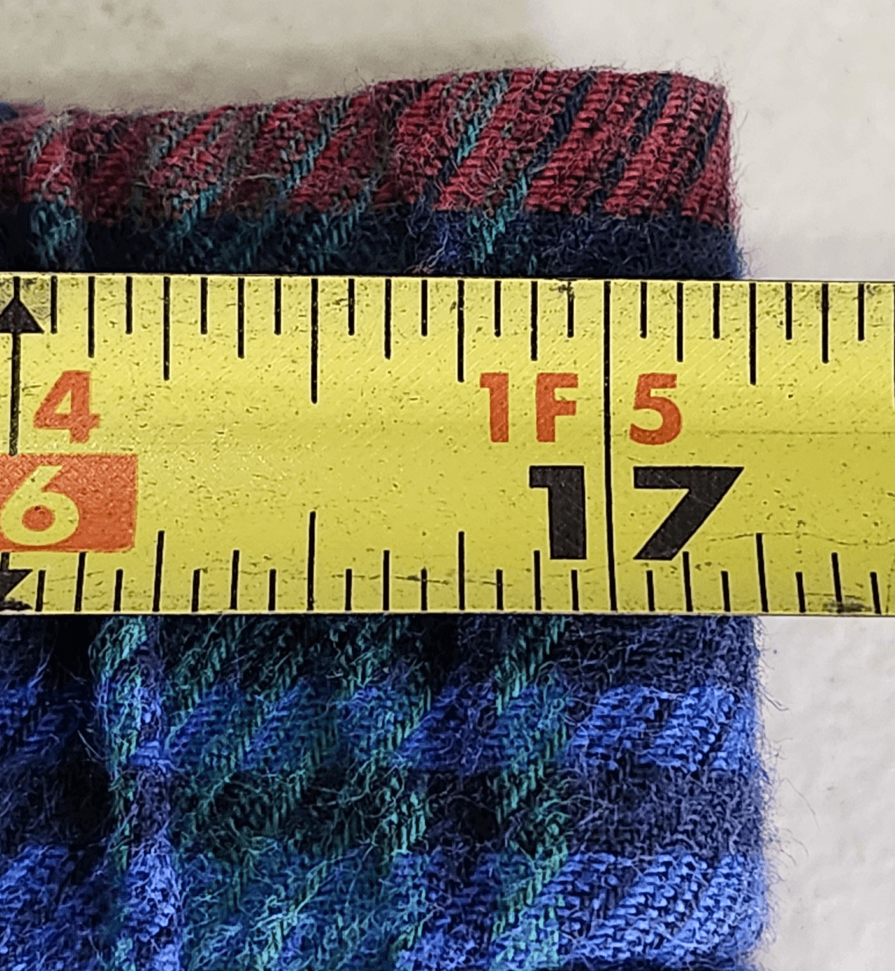 Lands End Men's L Pajama Pants Green Blue Red Plaid - Thumbnail 2