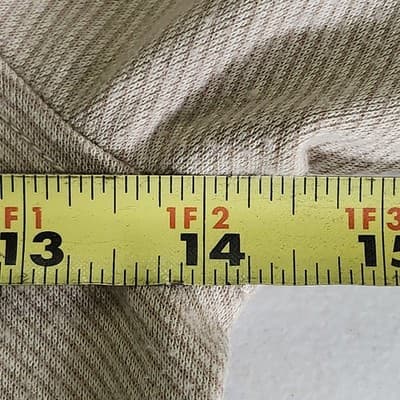 Wonder Nation Boy's Shirt Size 4 Long Sleeve Beige Button Up NEW - Thumbnail 2