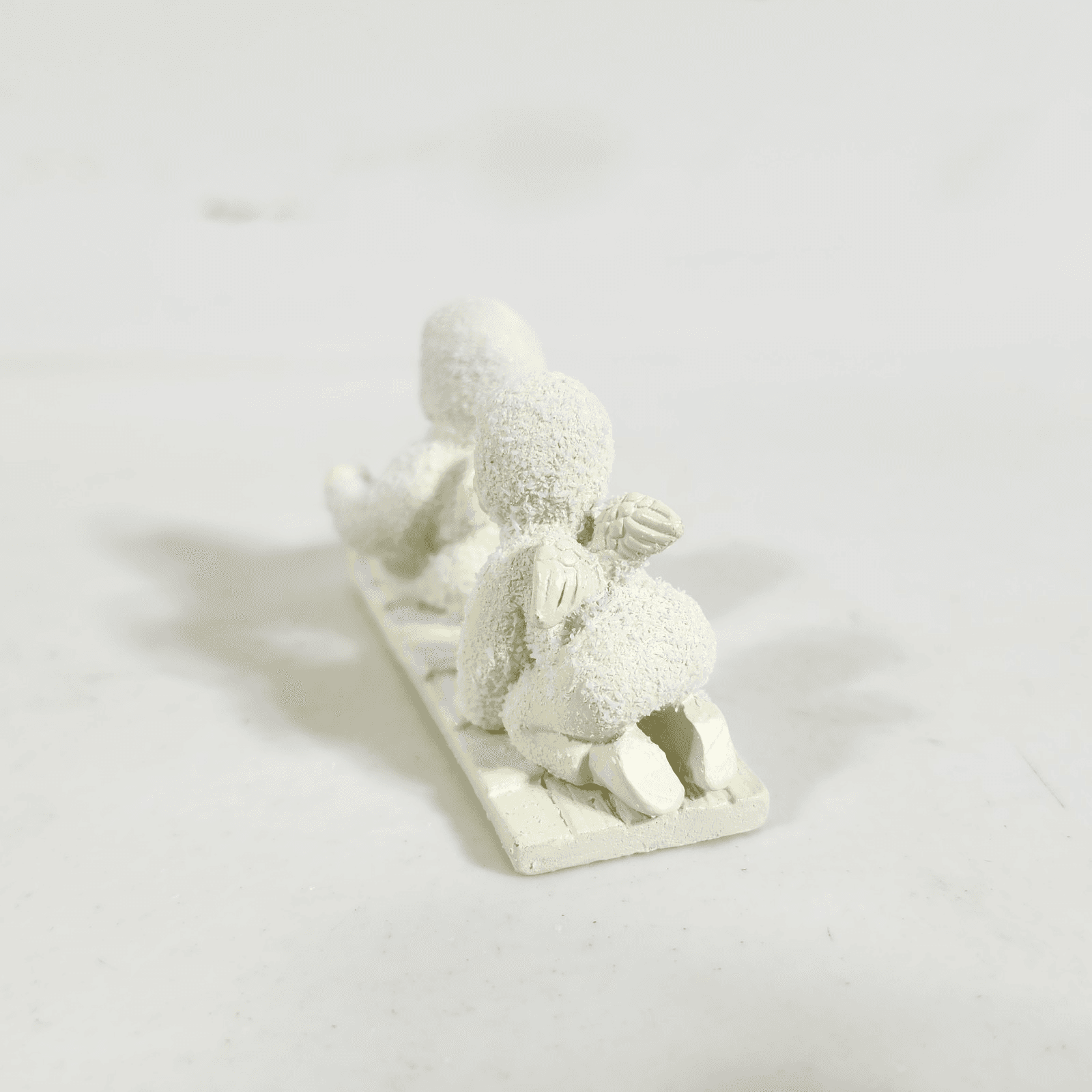 Snowbabies Miniatures Down The Hill We Go Pewter Figurine #7606-8 - Thumbnail 4