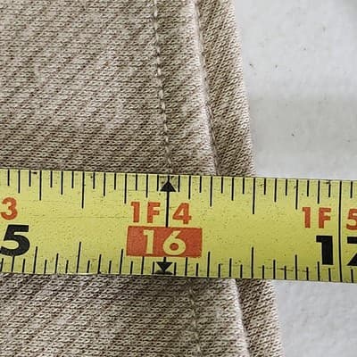 Wonder Nation Boy's Shirt Size 4 Long Sleeve Beige Button Up NEW - Thumbnail 3