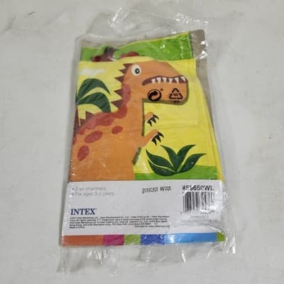 Arm Band Floaties Dinosaur Design Kids For The Pool Ages 3-6 - Thumbnail 5