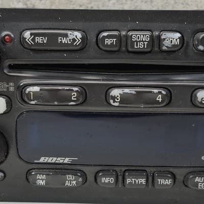 Delco Chevy GMC CD Radio Factory Model #15183817 OEM Bose Untested Parts - Thumbnail 5