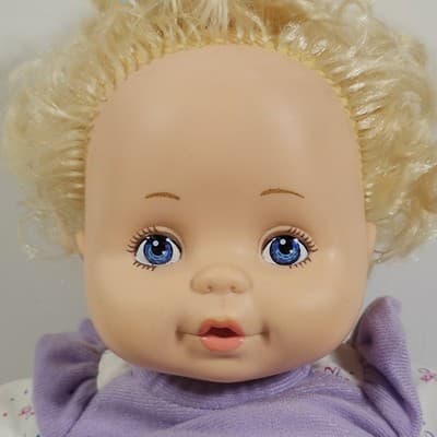 Vintage Tyco Magic Feeding Baby Doll 1992 Toy - Thumbnail 3