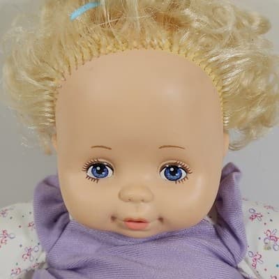 Vintage Tyco Magic Feeding Baby Doll 1992 Toy - Thumbnail 4