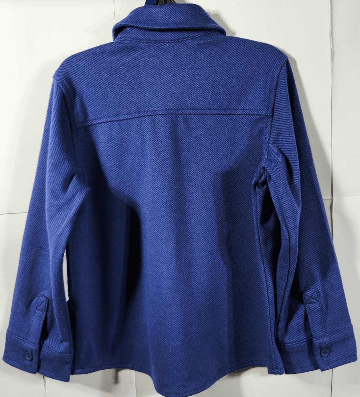 Wonder Nation Boy's Shirt Size 5 Long Sleeve Blue Button Up NEW - Thumbnail 4