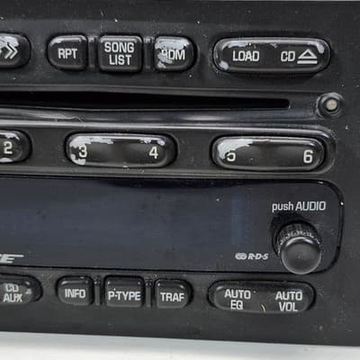 Delco Chevy GMC CD Radio Factory Model #15183817 OEM Bose Untested Parts - Thumbnail 6