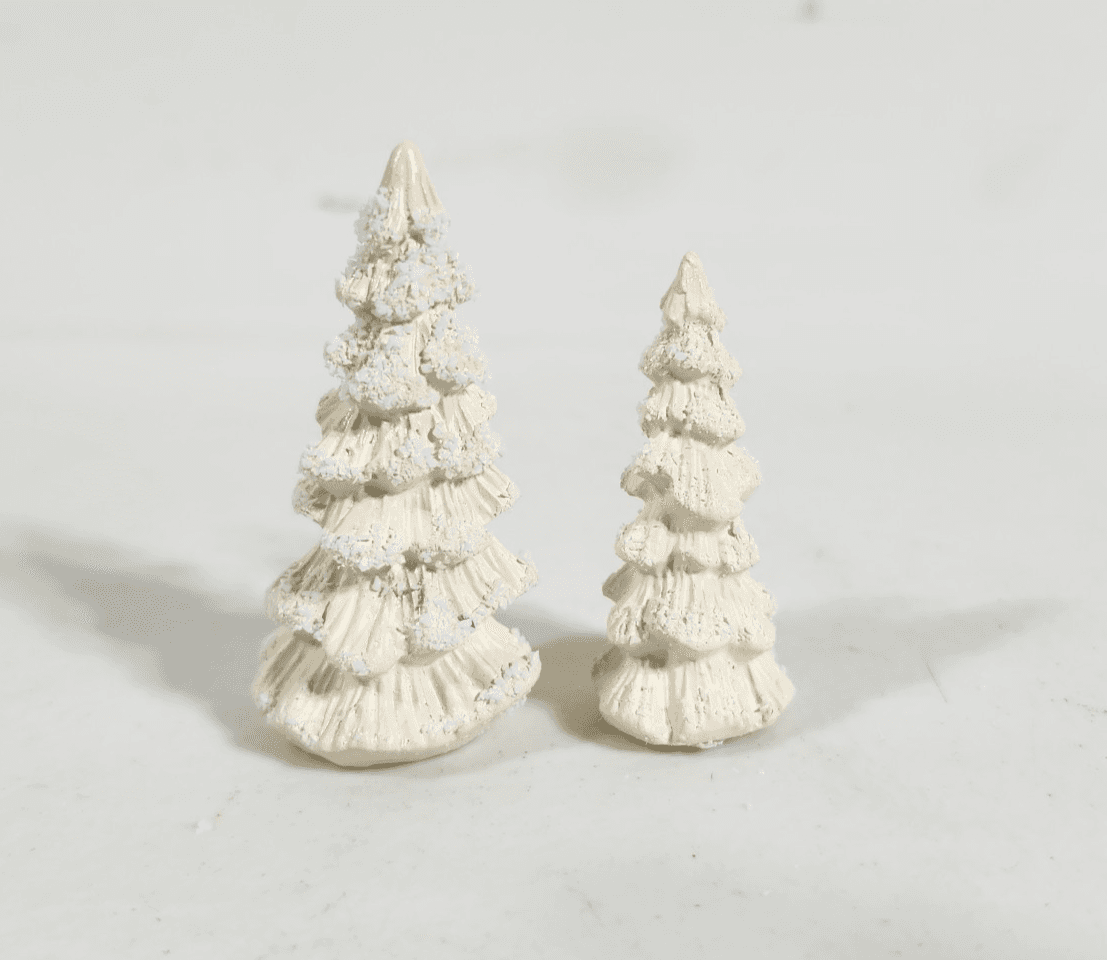Frosty Forest Tress 7612-0 Dept 56 Snowbabies Miniatures Pewter Figurine NEW - Thumbnail 3