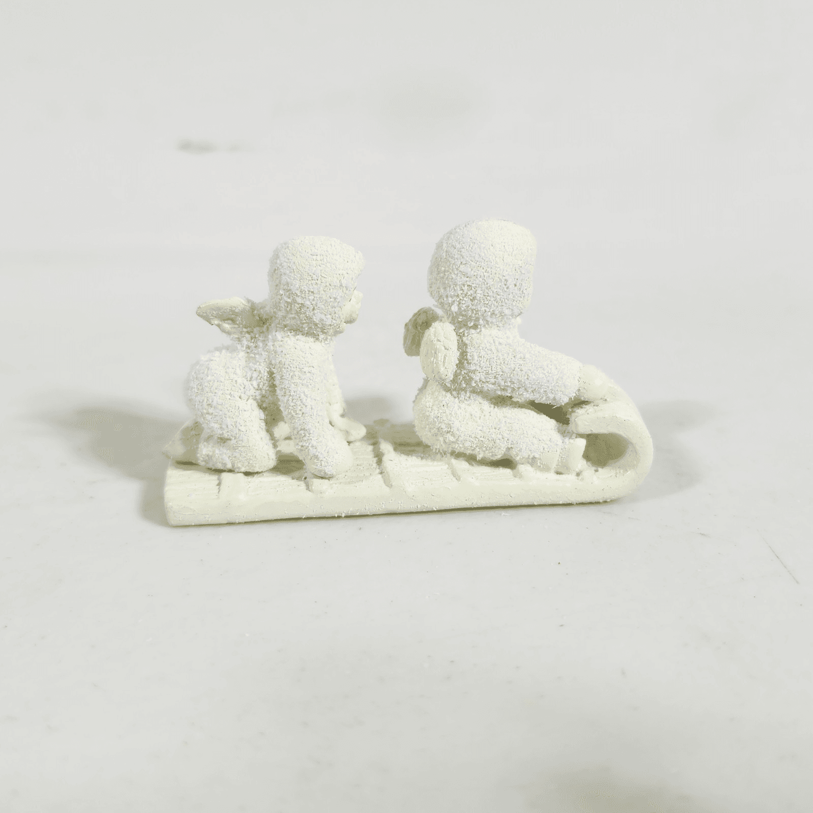 Snowbabies Miniatures Down The Hill We Go Pewter Figurine #7606-8 - Thumbnail 5
