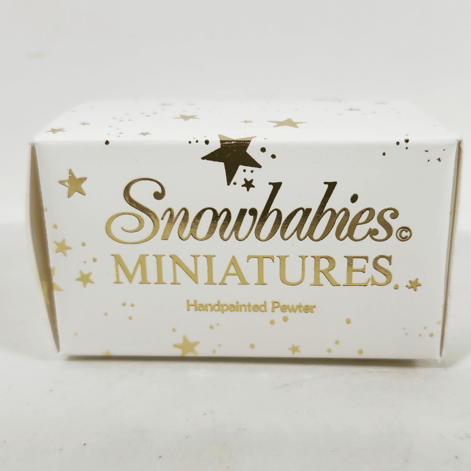 Snowbabies Miniatures Down The Hill We Go Pewter Figurine #7606-8 - Thumbnail 6