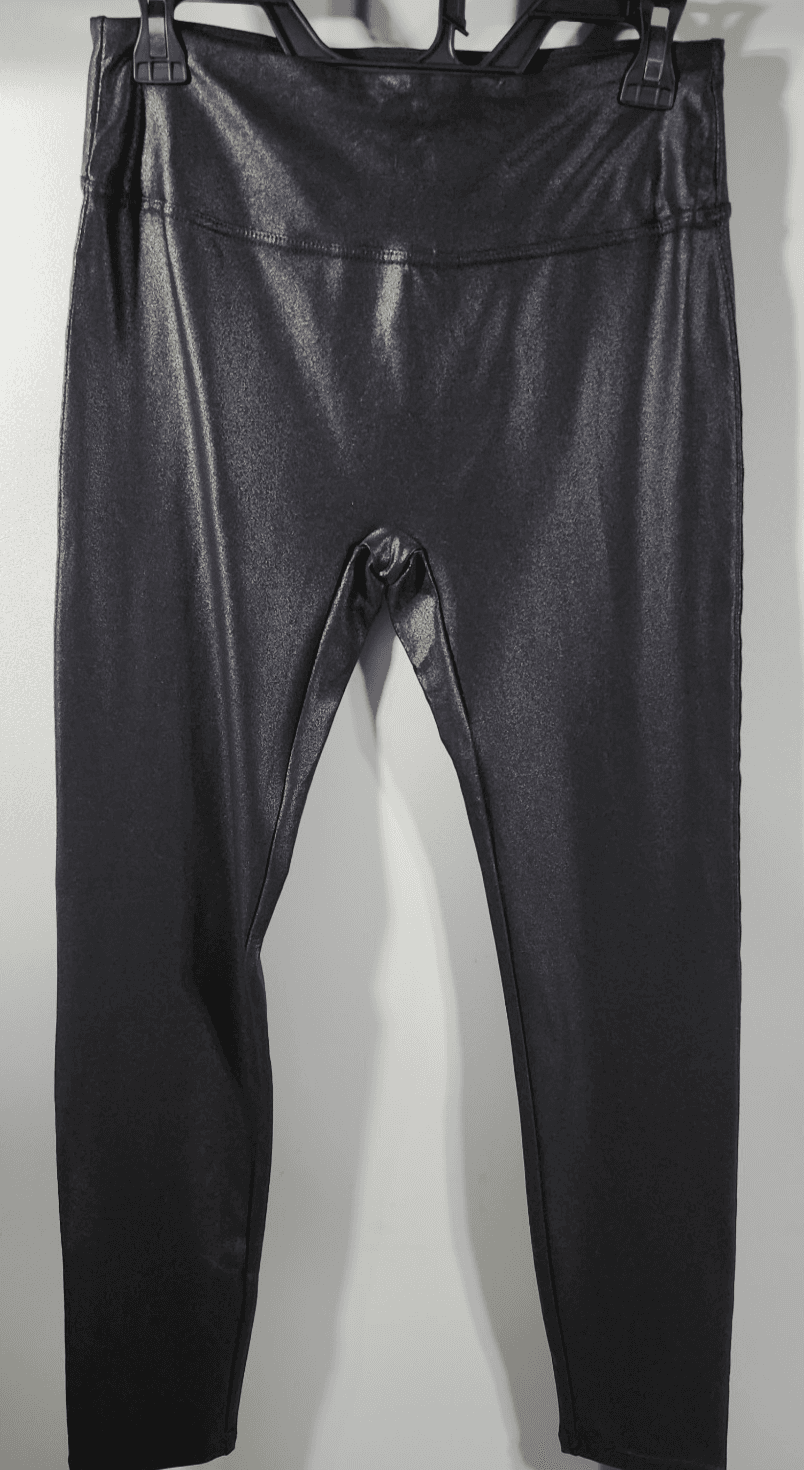 Santiny Women's M Leggings Lounge Pants Black Pull On Stretch NEW - Thumbnail 5