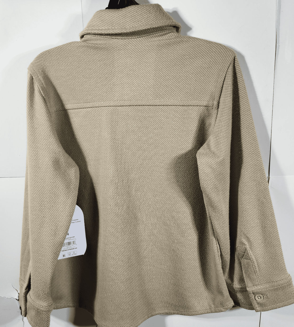 Wonder Nation Boy's Shirt Size 4 Long Sleeve Beige Button Up NEW - Thumbnail 6