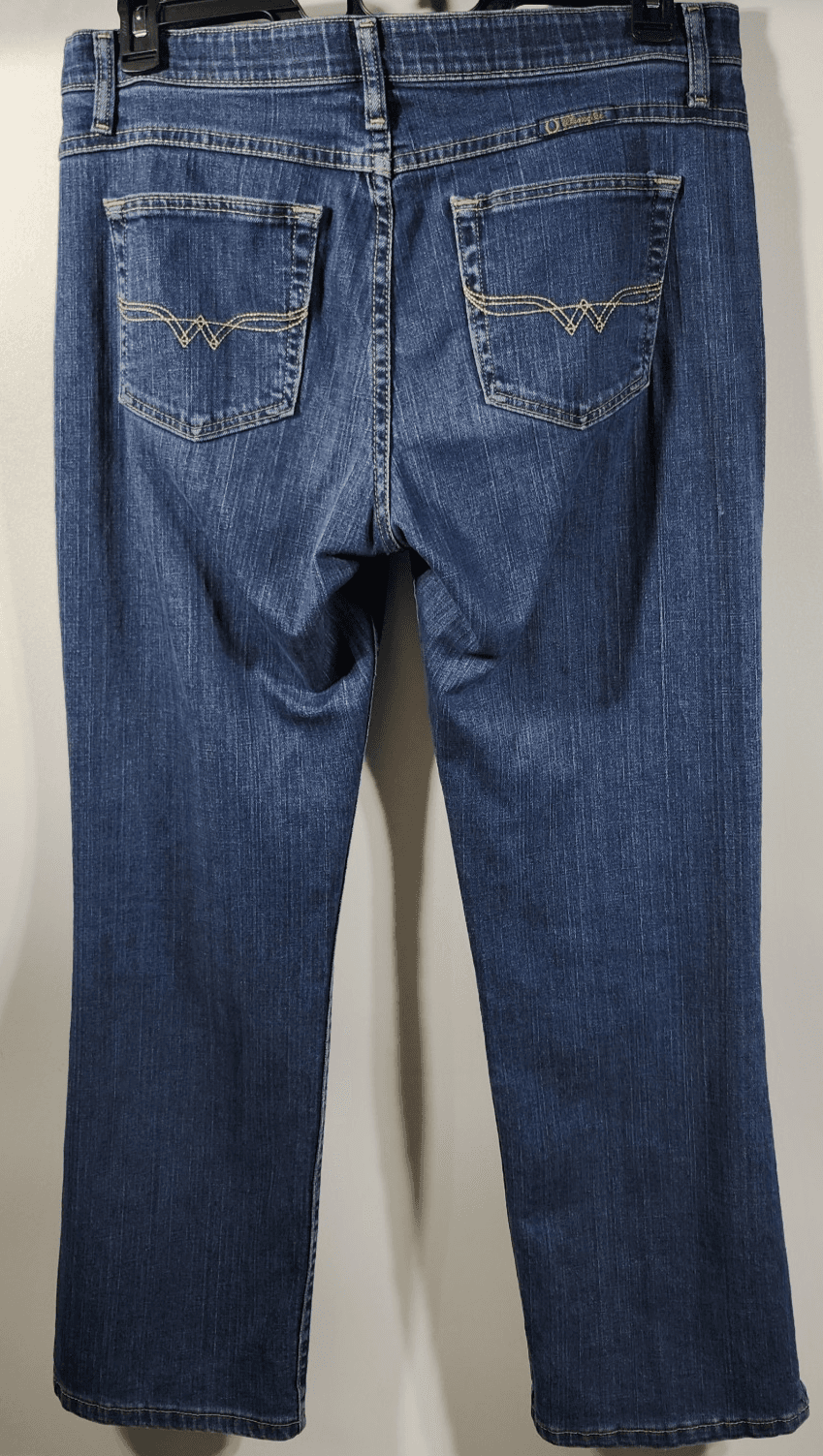 Wrangler Jeans Women's 11/12 X 30 Q Baby Blue Denim Stretch Mid Rise Bootcut - Thumbnail 4