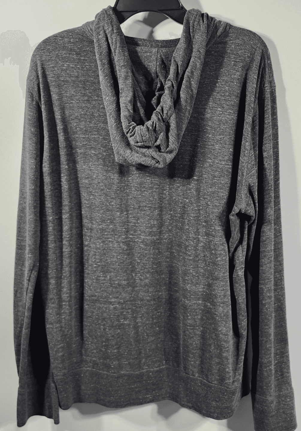 American Eagle Hoodie Men's M Sweatshirt Pullover Lightweight Gray Long Sleeve - Thumbnail 6