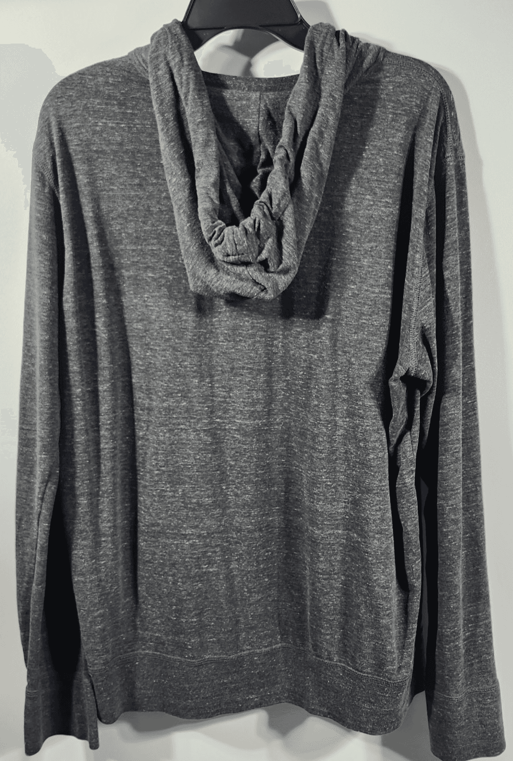 American Eagle Hoodie Men's M Sweatshirt Pullover Lightweight Gray Long Sleeve - Thumbnail 4