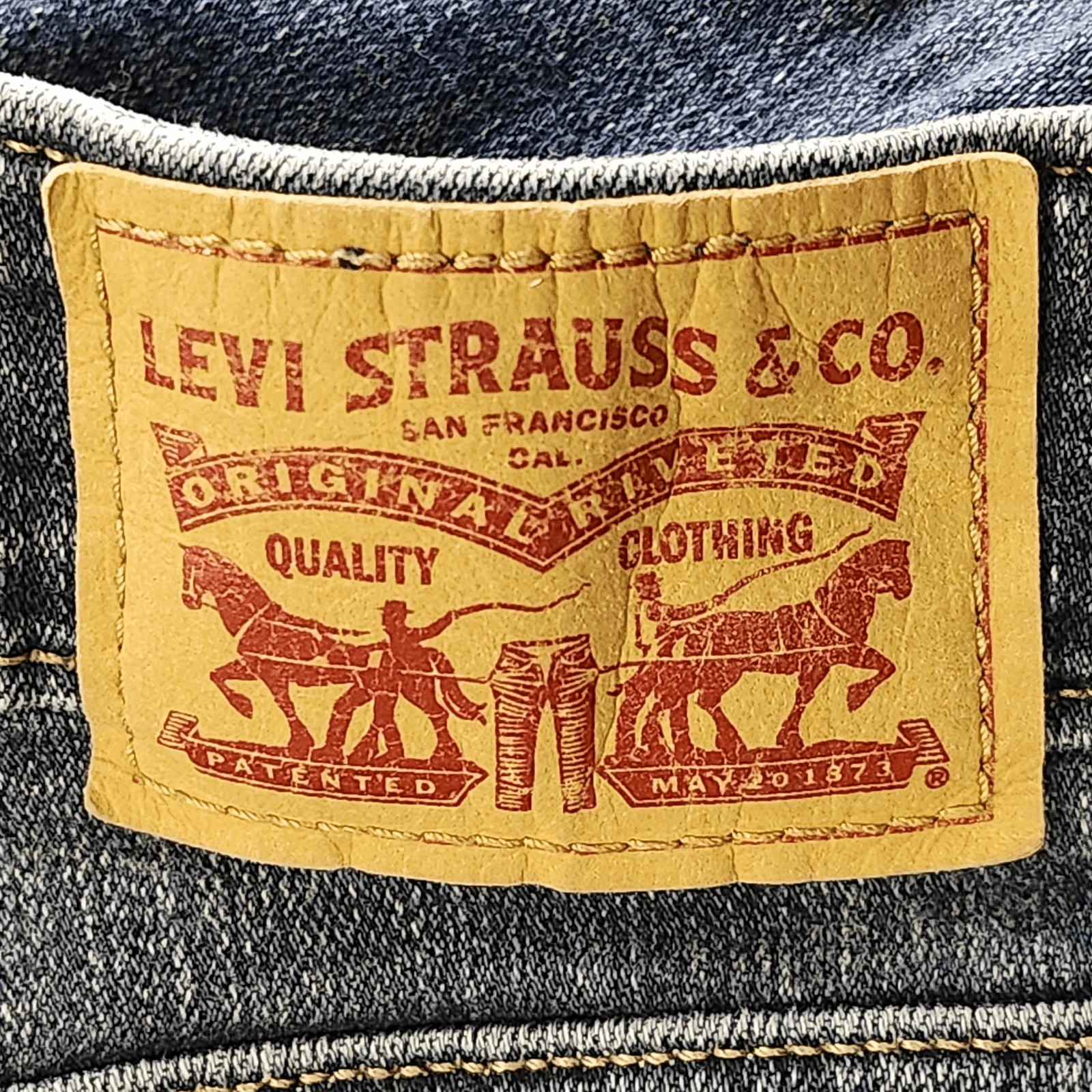 Levi's Jeans Women's 6 Blue Denim Mid Rise Skinny Stretch - Thumbnail 8