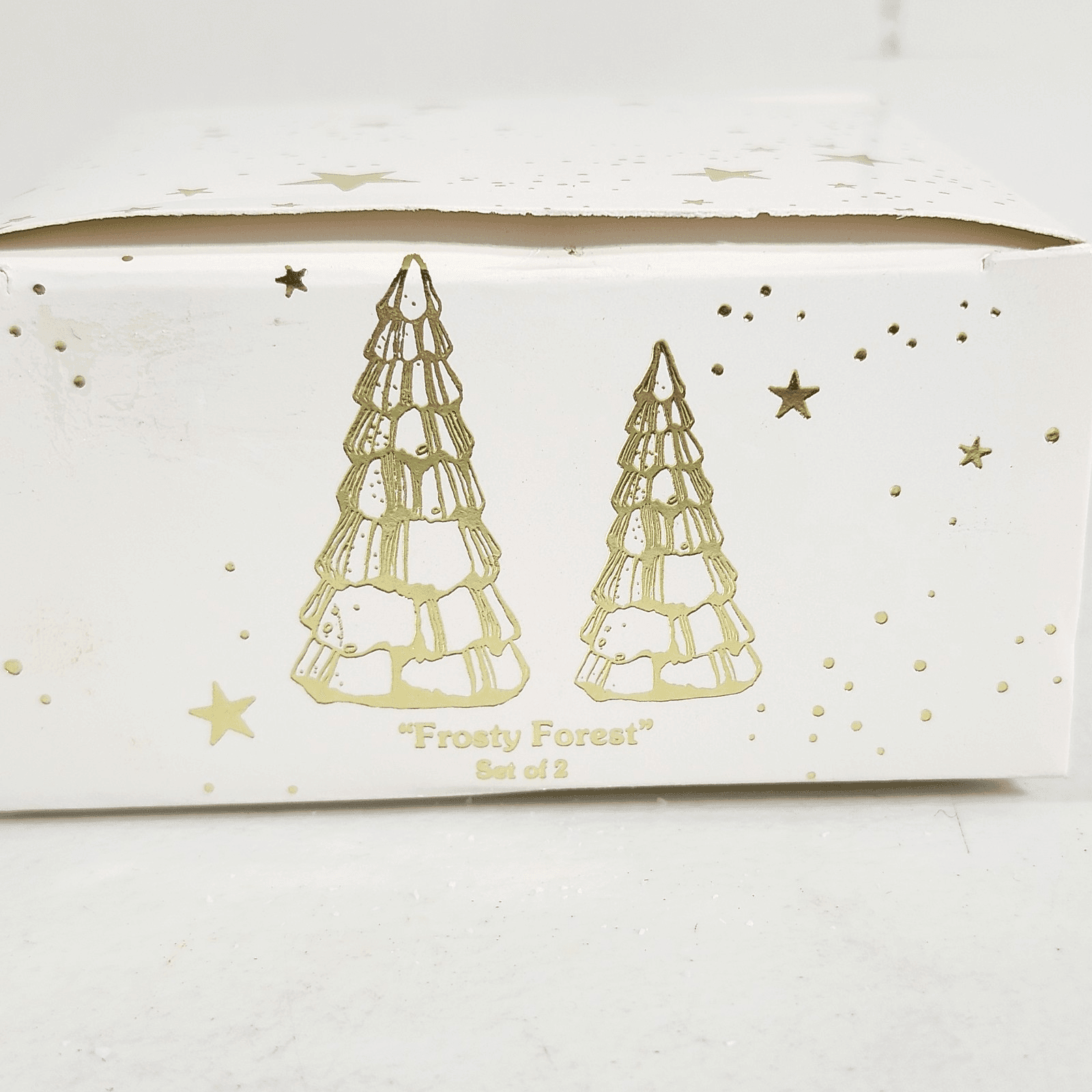 Frosty Forest Tress 7612-0 Dept 56 Snowbabies Miniatures Pewter Figurine NEW - Thumbnail 6