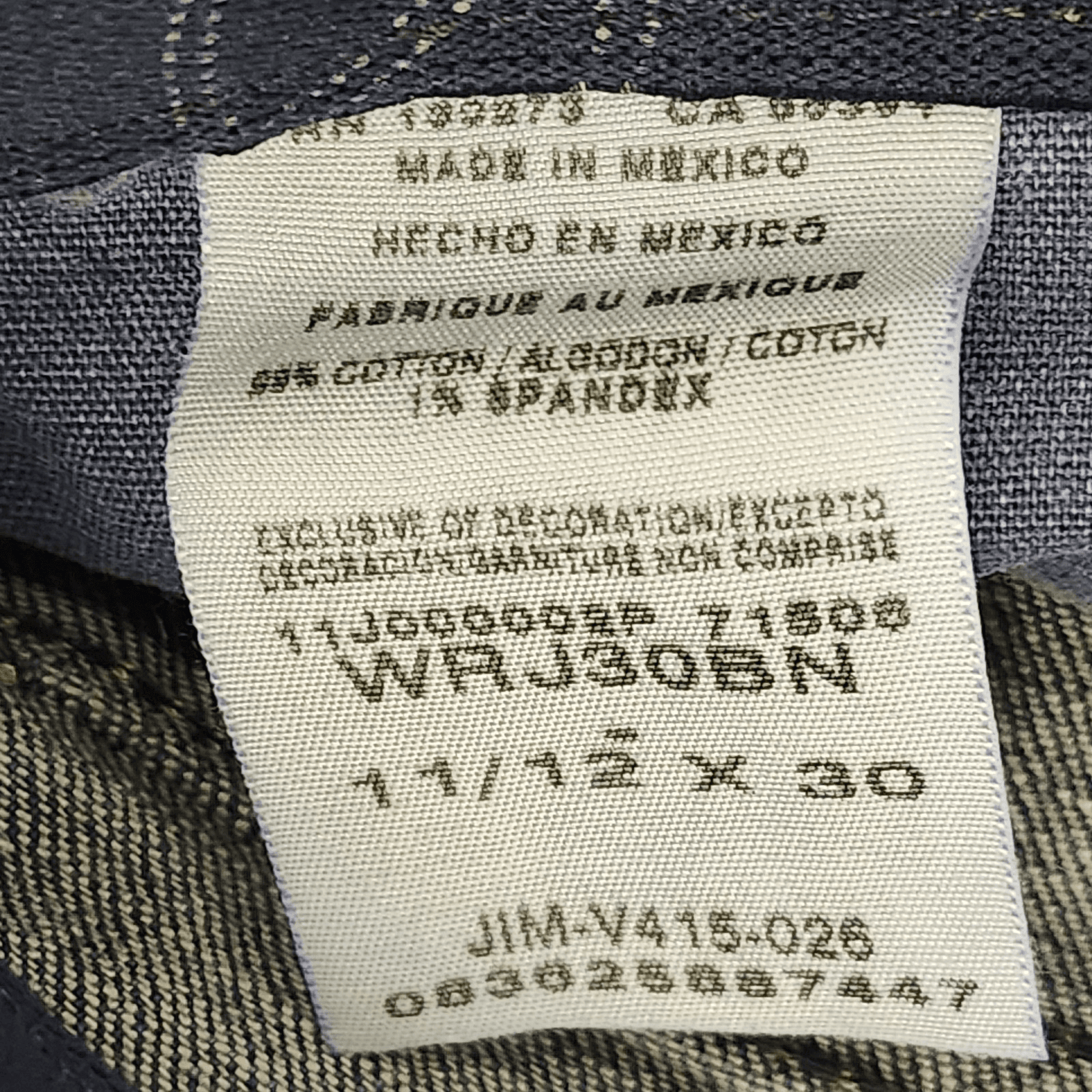 Wrangler Jeans Women's 11/12 X 30 Q Baby Blue Denim Stretch Mid Rise Bootcut - Thumbnail 7